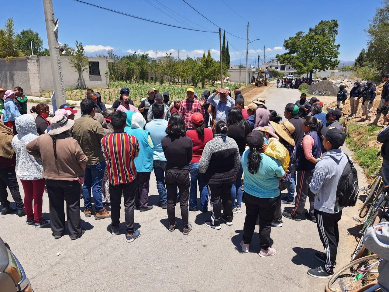 Paran obra de distribución de agua en Tlaltelulco