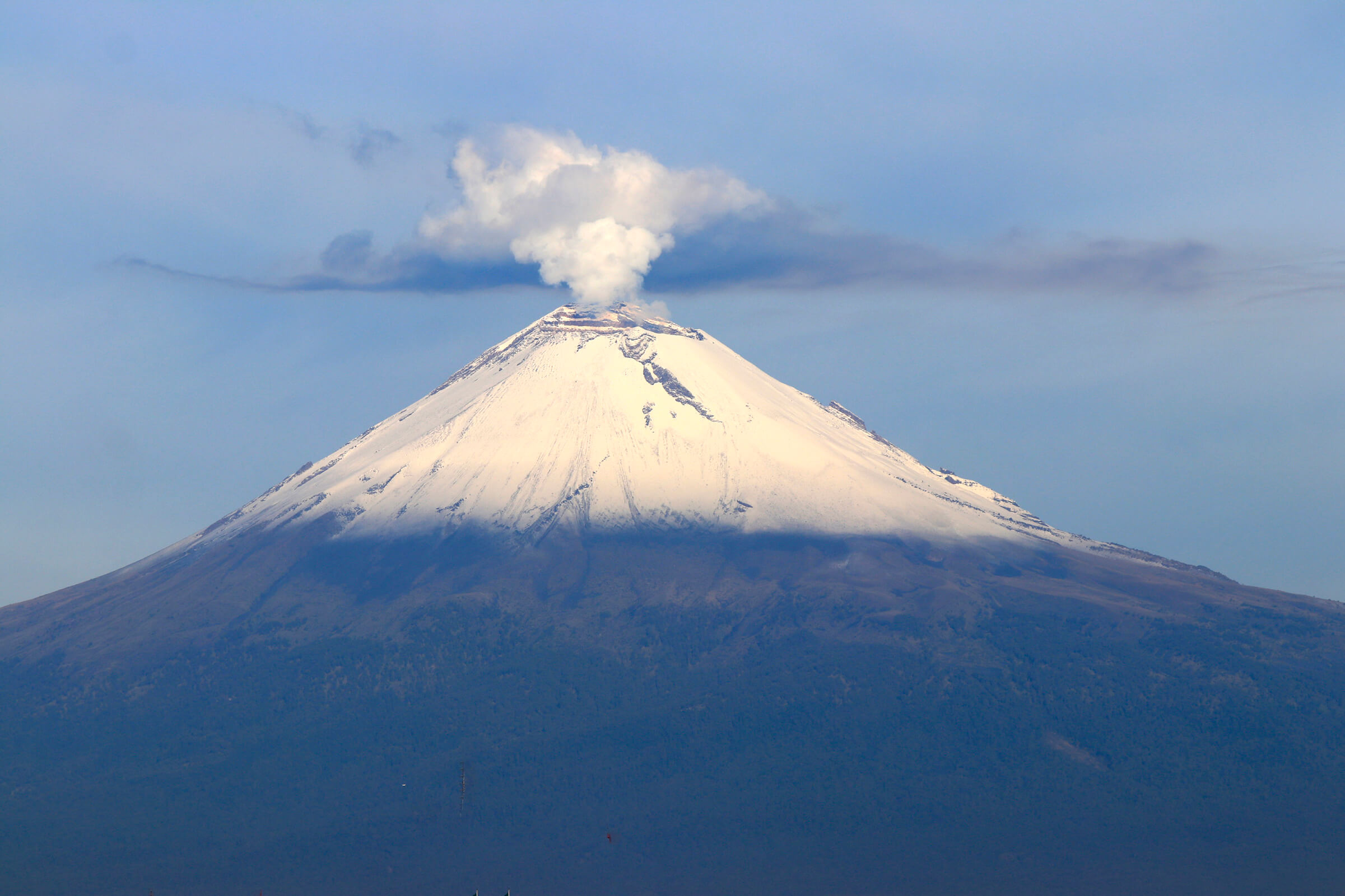 Actividad volcánica: Popocatépetl emitió 28 exhalaciones y un sismo en las últimas 24 horas