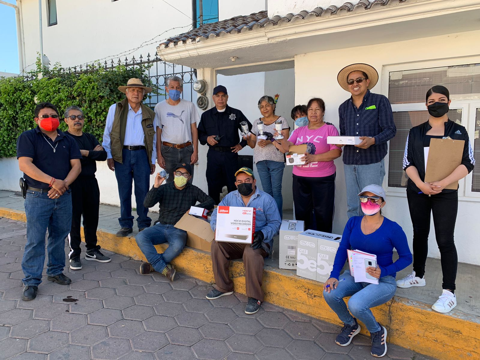 Ayuntamiento de Tlaxcala supervisa trabajos de mejoramiento en la comunidad de Acuitlapilco