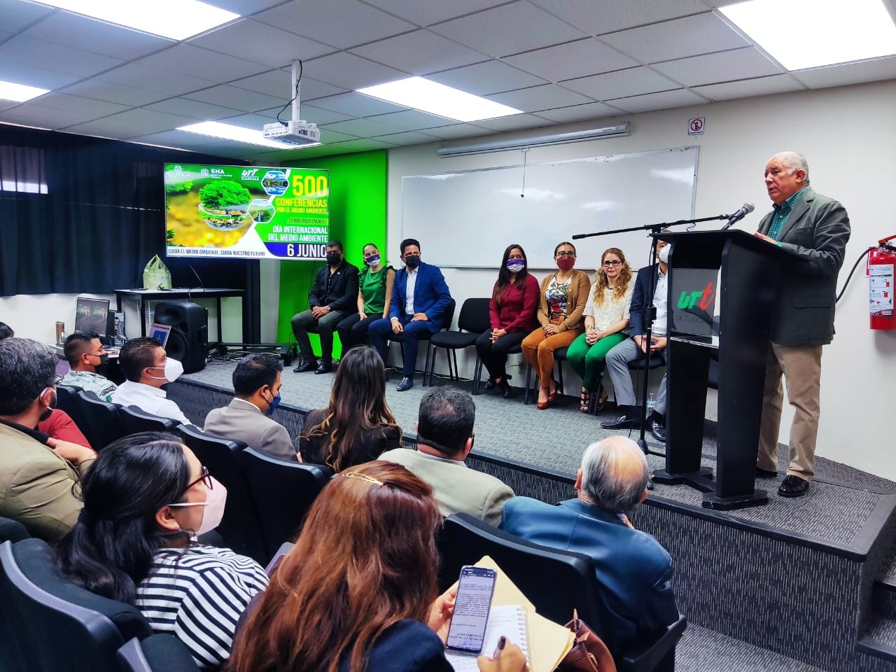 Participan UTT y SMA en ciclo de “500 Conferencias Por El Medio Ambiente”