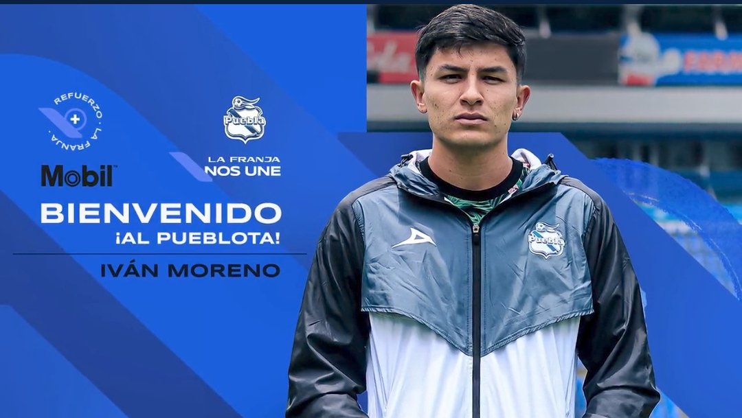 Iván Moreno llega al Puebla, pero se va Juan Pablo Segovia