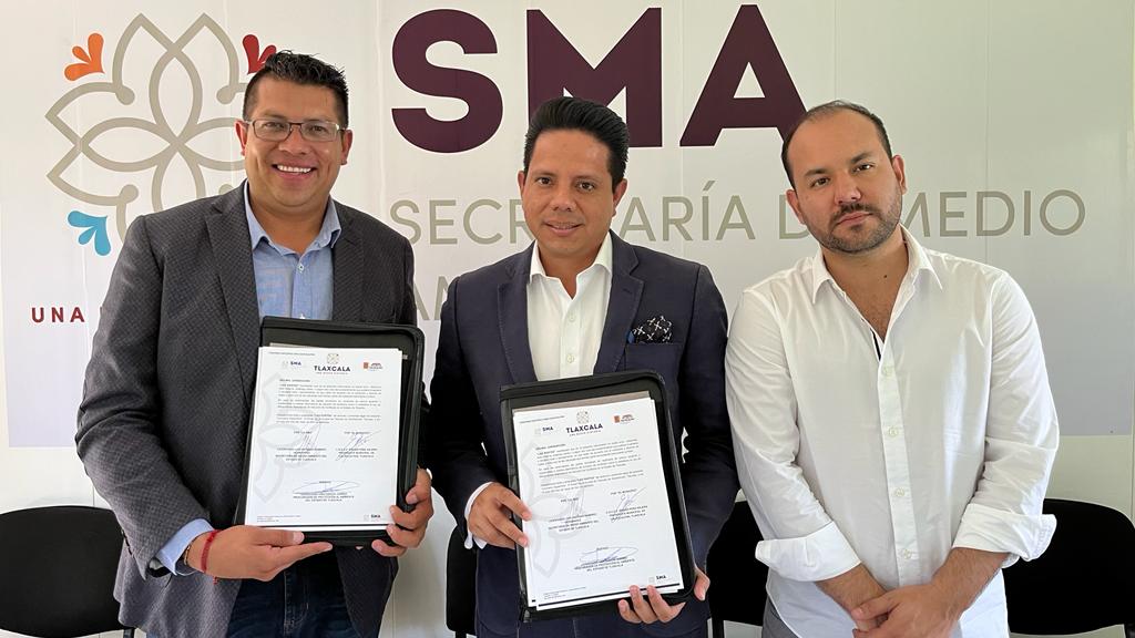 Signó SMA convenio de colaboración con Ayuntamiento de Calpulalpan en materia de aguas residuales