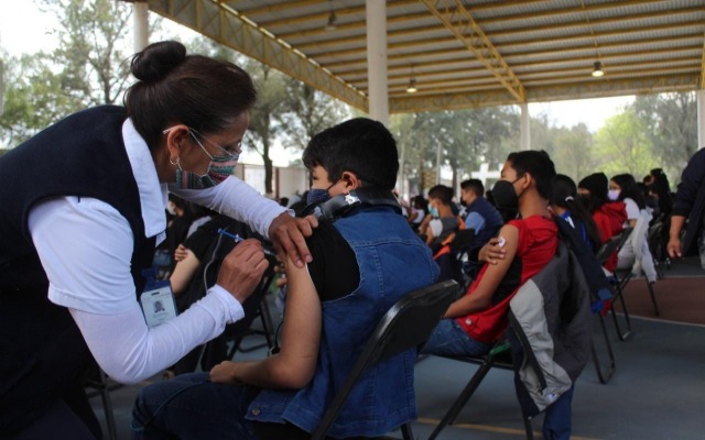 Llegarán a Puebla 210 mil vacunas contra el Covid-19 para vacunar a menores de 5 a 11 años