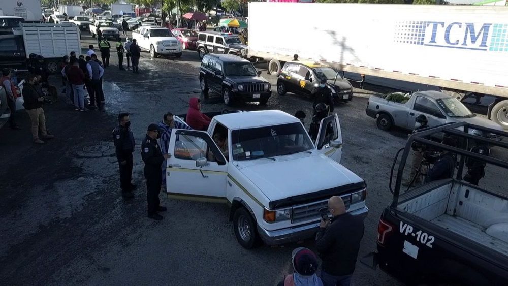 Inician operático en la Central de Abasto contra robo de vehículos y comercios