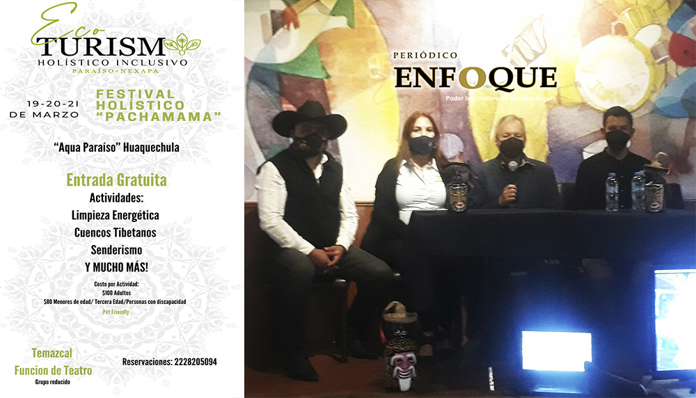 ¡No te pierdas el 1er Festival Holístico Pachamama en Huaquechula!