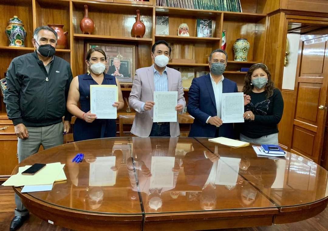 Acuerdan pagos a trabajadores del 7 de Mayo en la capital