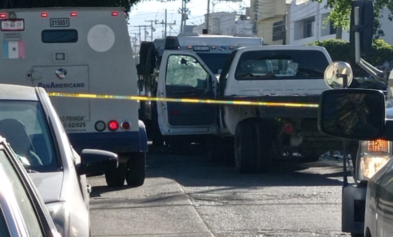 Captan fuerte asalto a mano armada a camioneta de valores en Guanajuato (VIDEO) 