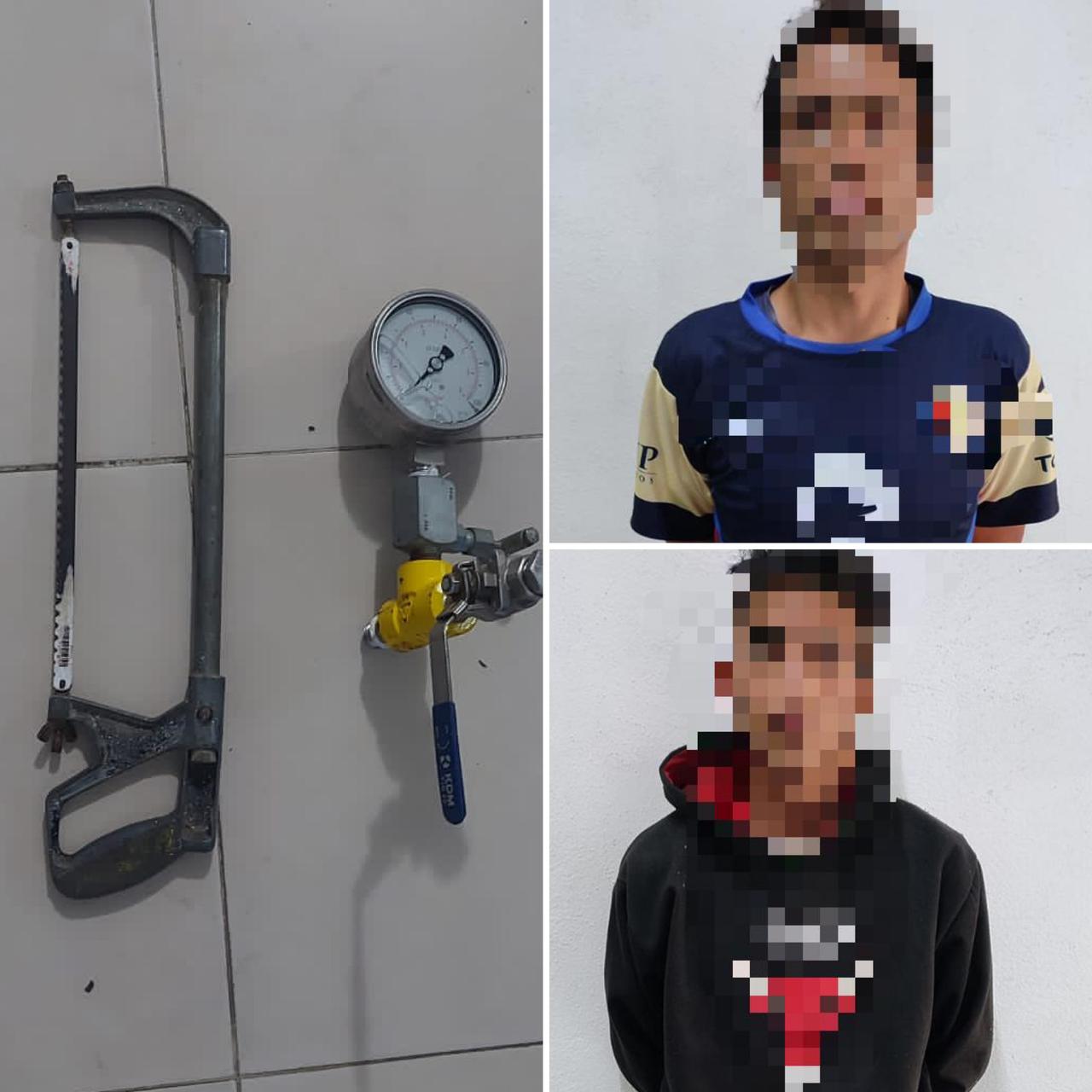 Logran detención de causantes de fuga de gas en Apizaco