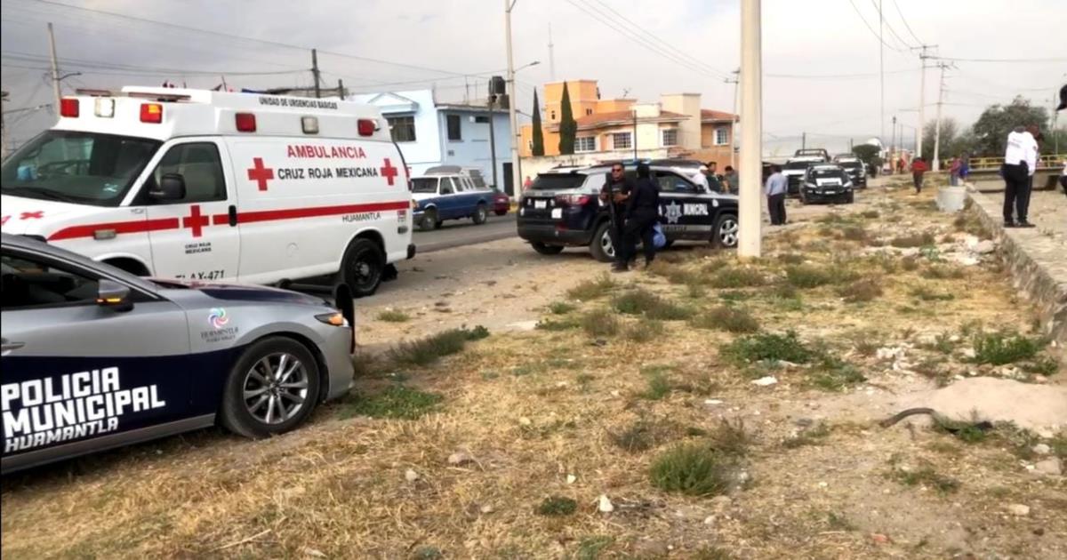Se desata balacera en Huamantla, deja un lesionado