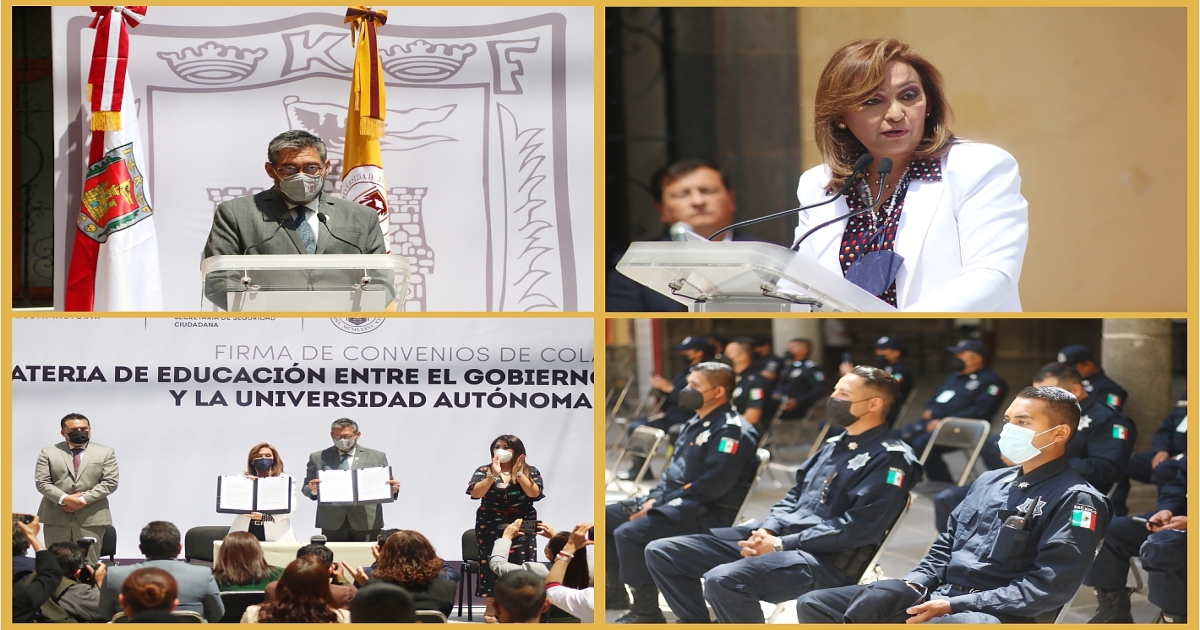 Firman convenios de colaboración UATx y Gobierno del Estado