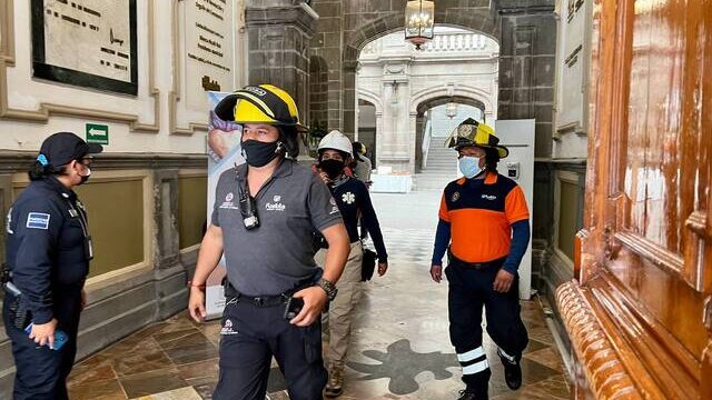 Eduardo Rivera reporta saldo blanco tras alerta de sismo