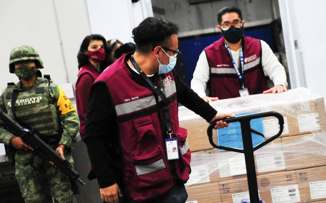 Birmex inició traslado de 2 millones de vacunas AstraZeneca contra Covid