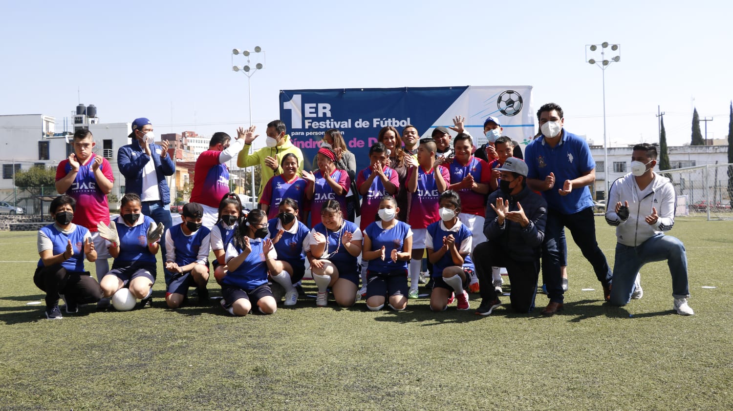 Exitoso primer festival de Futbol para personas con Síndrome de Down 