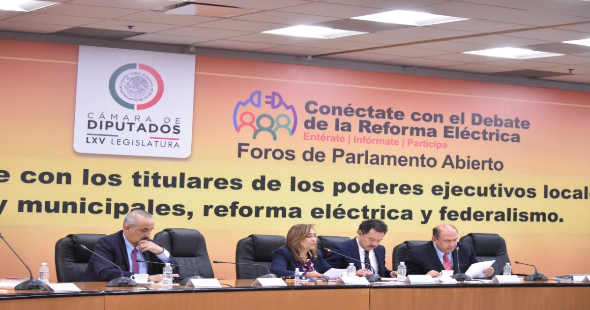 Reiteró Gobierno de Tlaxcala respaldo a reforma eléctrica en cierre de los foros de parlamento abierto