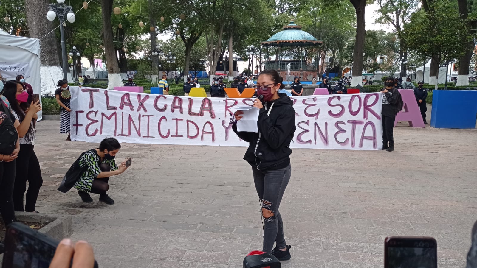 Alertan feministas por "cacería de brujas" en Tlaxcala