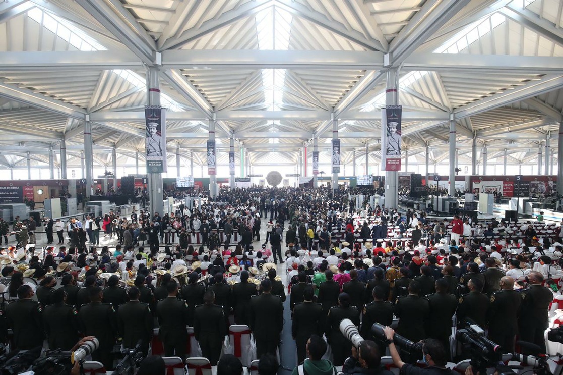 Inaugura AMLO el AIFA, sigue el minuto a minuto