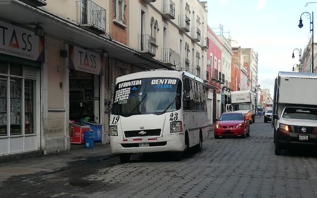 Ayuntamiento de Puebla deberá plantear si se retira el transporte público del Centro Histórico: Barbosa