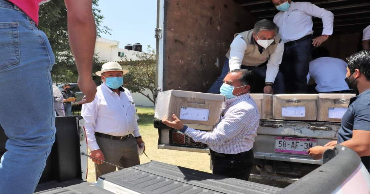 Paquetes de Lista Nominal llegaron a Tlaxcala para el proceso de Revocación de Mandato en México