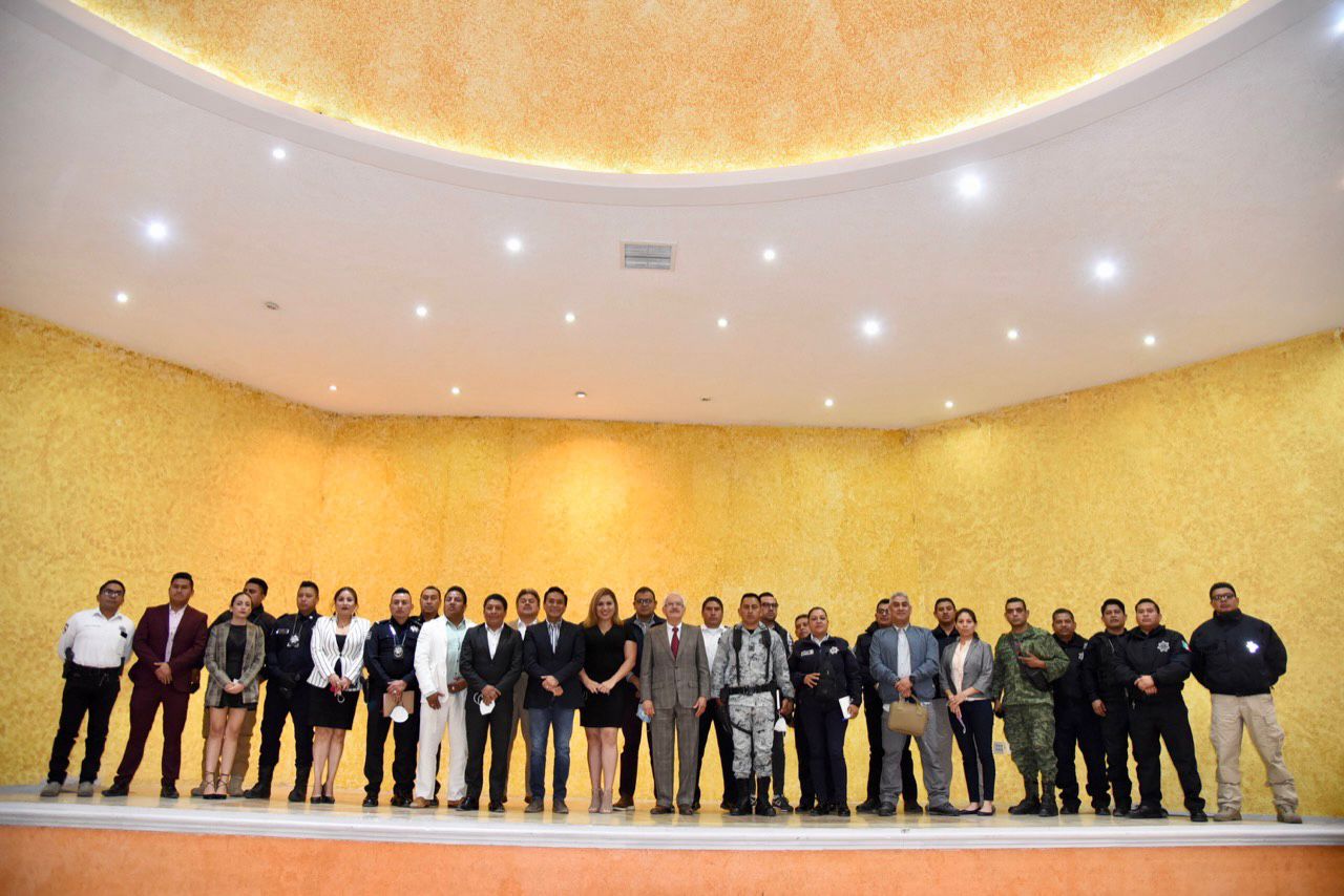 Tlaxcala y municipios refrendan compromiso con la seguridad