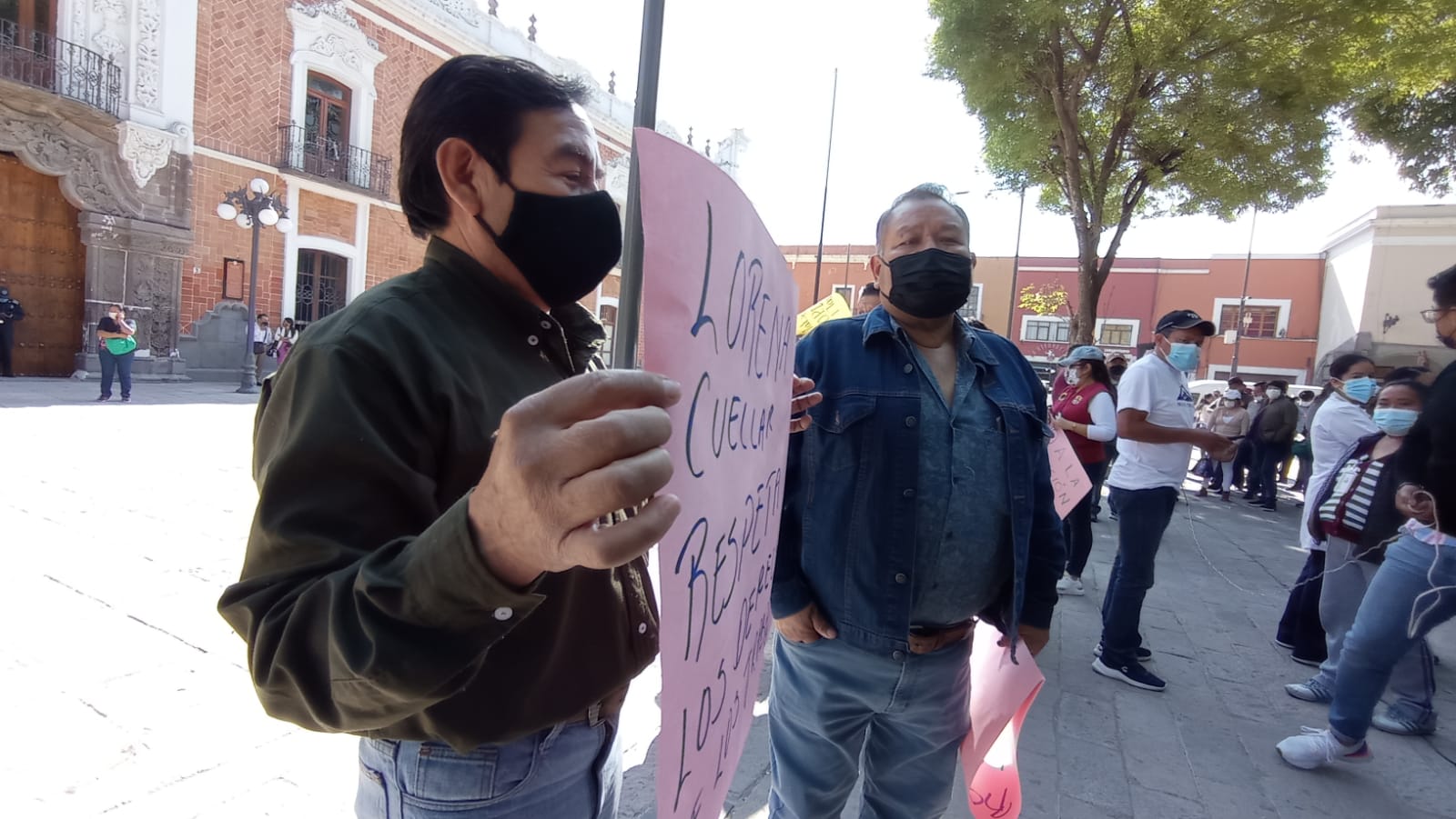 Desmiente base trabajadora de SESA a líder sindical, tras presunta extinción del OPD