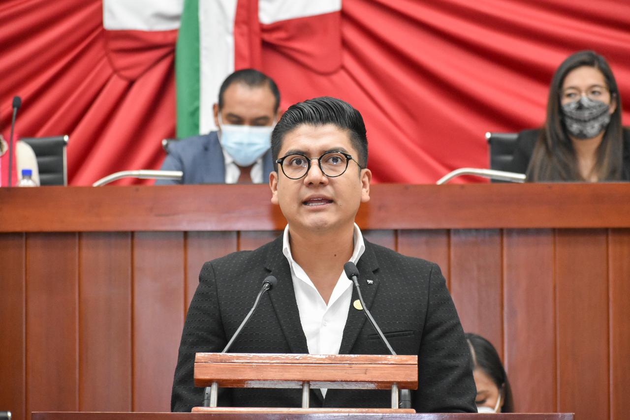 Propone Miguel Ángel Covarrubias crear registro de deudores alimentarios morosos del Estado
