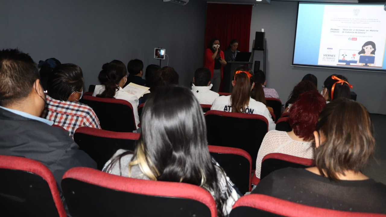 En San Pedro Cholula se realizó el Simposio de "Atención a Víctimas en Materia de Violencia de Género"