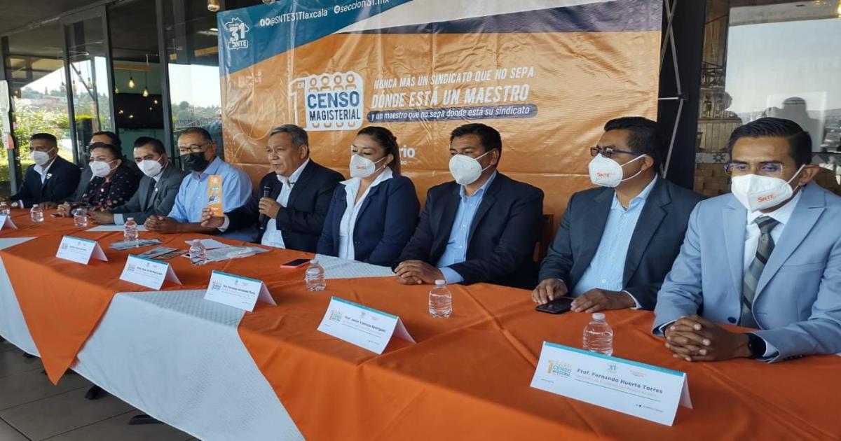Primer Censo Magisterial se llevará a cabo en Tlaxcala