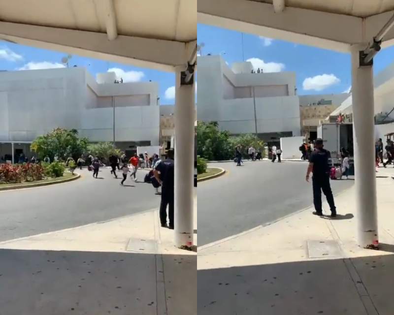 Autoridades descartan balacera en aeropuerto de Cancún pero operaciones son suspendidas momentáneamente 