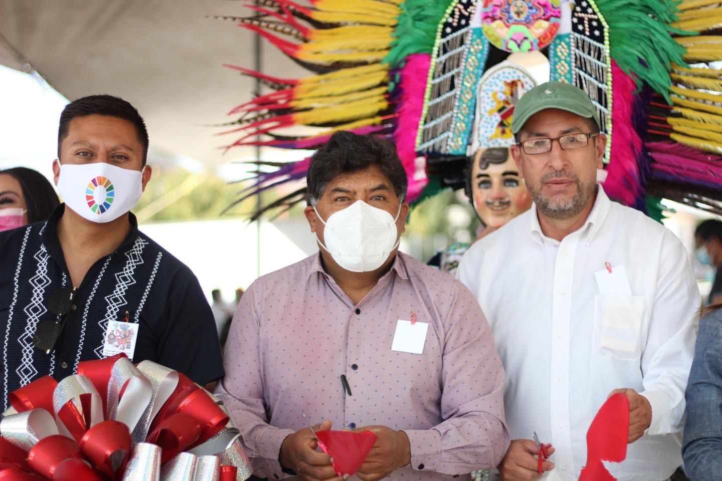 Destaca Vicente Morales Caravana Cultural en San Simeón Xipetzinco, municipio de Hueyotlipan