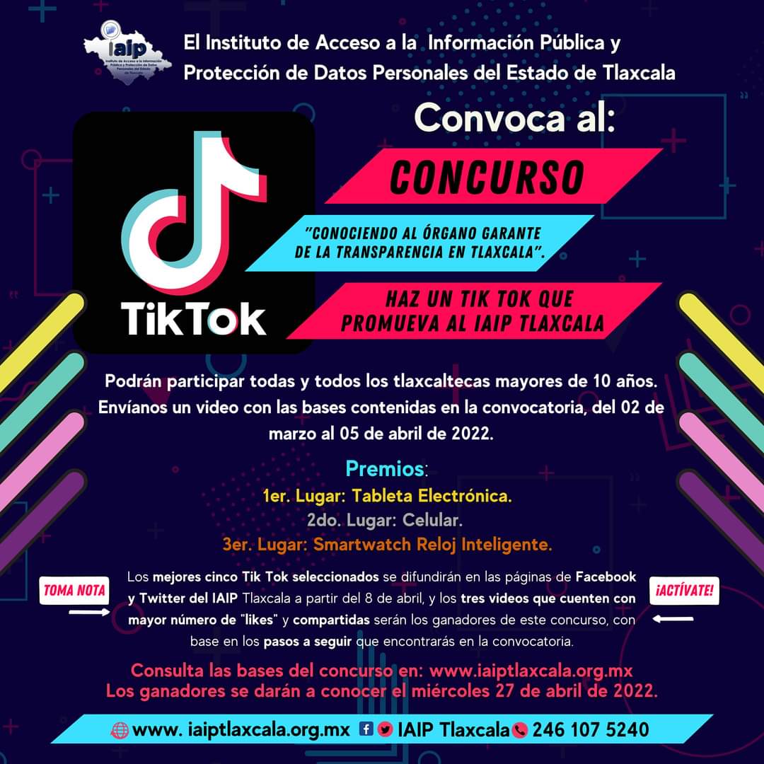 IAIP otorgará equipos electrónicos a participantes de conocimiento al instituto