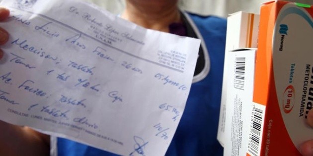 Aprueban reforma que obliga la prescripción de recetas médicas con nombres genéricos de medicamentos