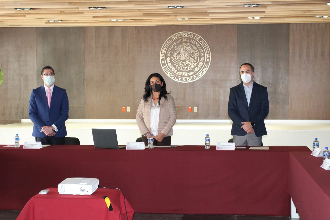 Poder Judicial de Tlaxcala recibe Certificación nacional de juicios orales mercantiles