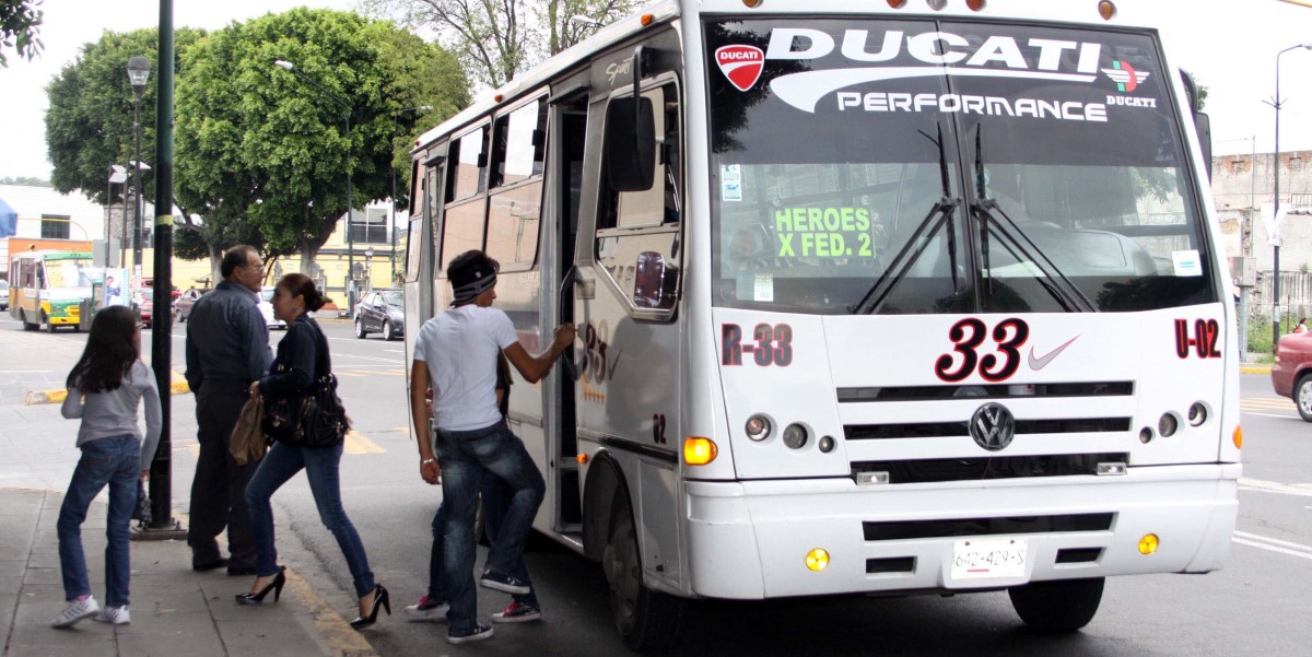 Eduardo Rivera garantiza resultados en reducir el robo a transporte publico