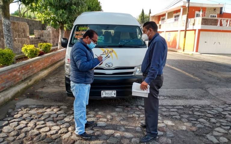 Unidades de transporte público en Tlaxcala son supervisadas a fin de brindar un servicio seguro