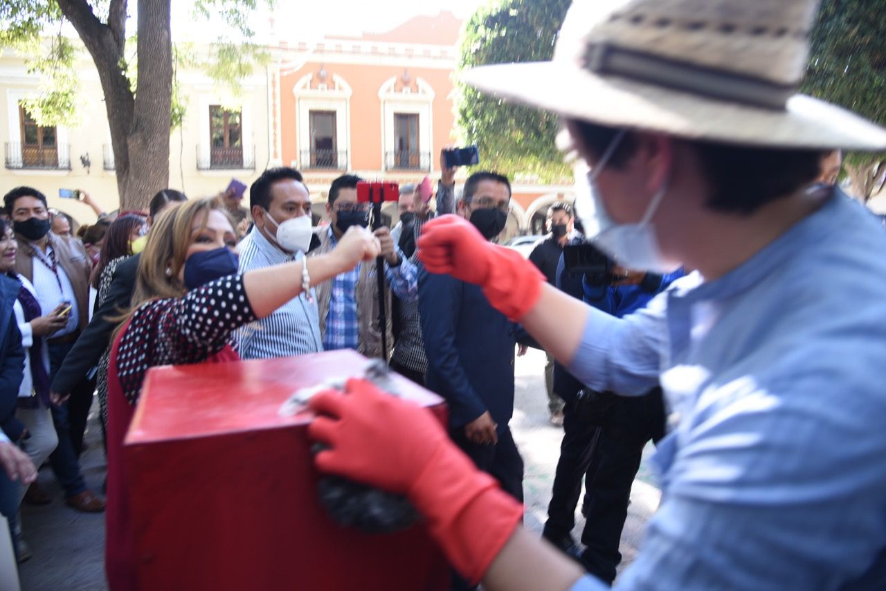 Participación activa del Ayuntamiento capitalino para reparar centro histórico