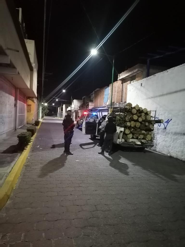 SSC detuvo a una persona en San Pablo Del Monte por su presunta responsabilidad en delitos ambientales