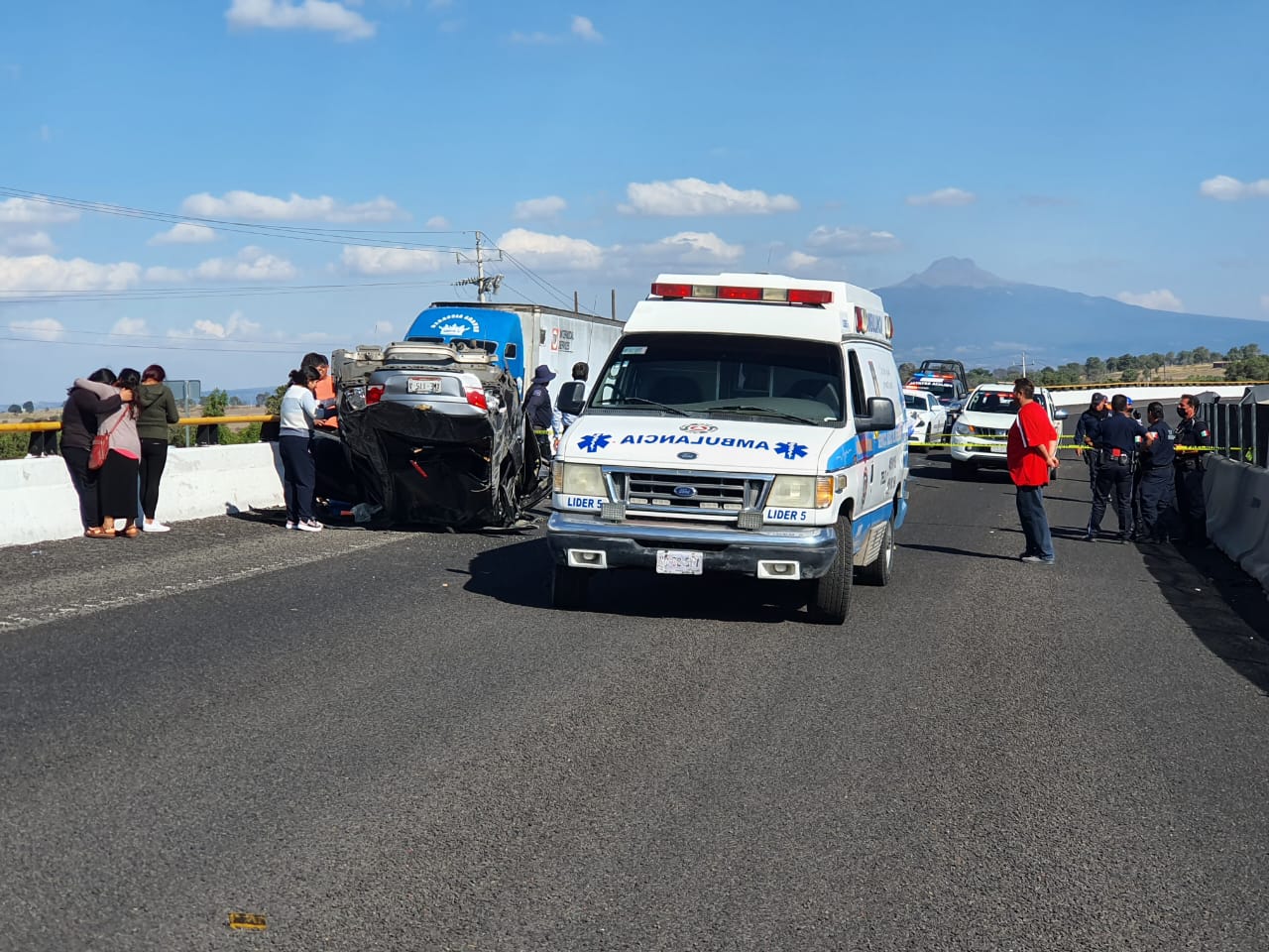 Fallece conductor en fatídico accidente vial, en Tecopilco 