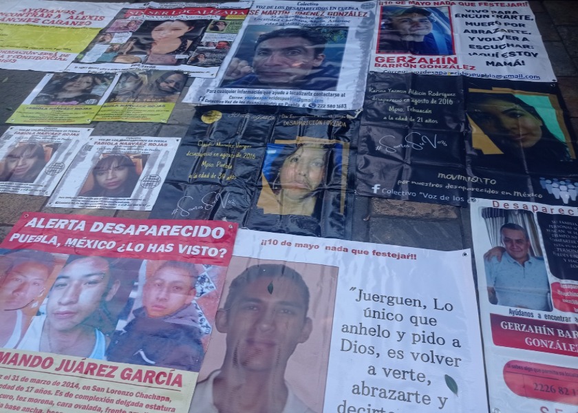Reconoce Barbosa que únicamente Fiscalía y Policía Estatal se dedican a localizar personas desaparecidas en Puebla