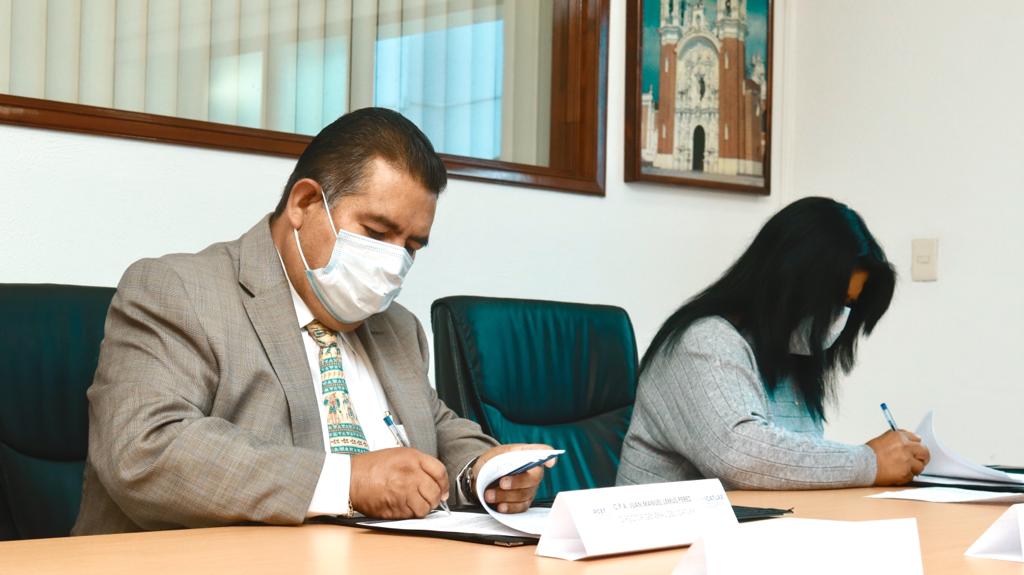 Firman convenio de colaboración ICATLAX y PCET para brindar mejores servicios a la población