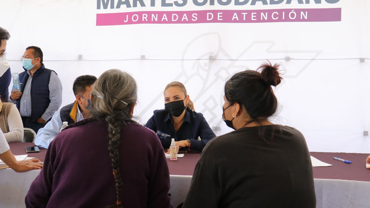 En San Pedro Cholula; el Gobierno del Estado y del Municipio realizaron una Jornada de Atención Ciudadana 