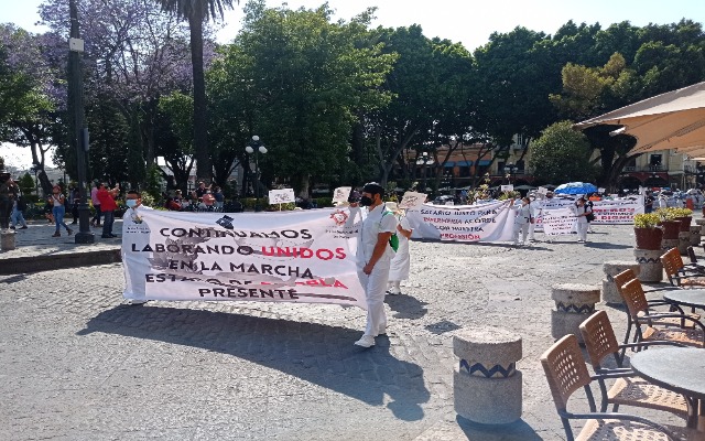 Mejoras condiciones salariales de enfermeros de Puebla le corresponde a Insabi: Secretaría de Salud