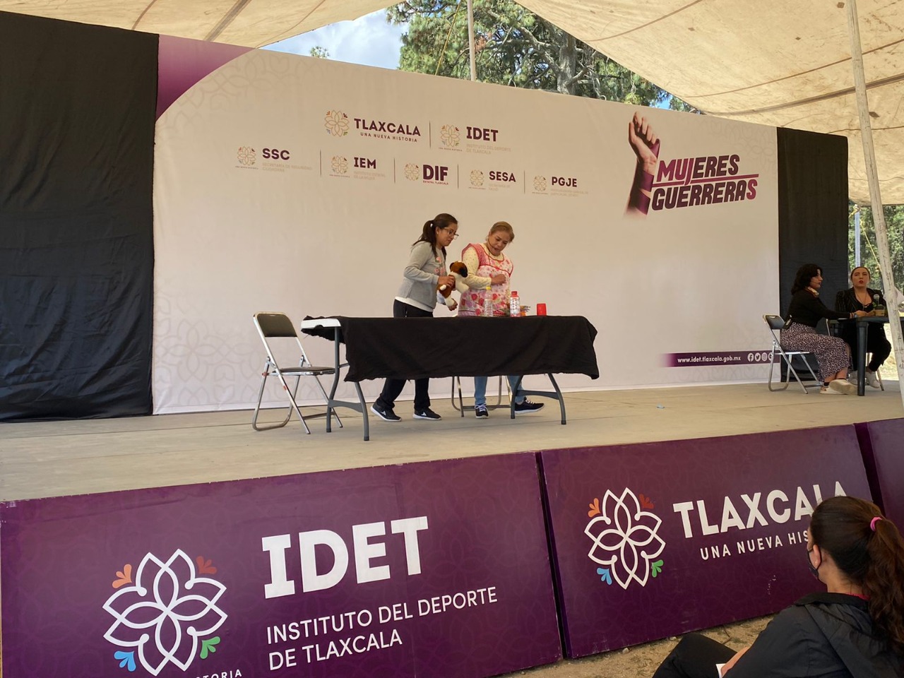 Reciben con júbilo segunda etapa de mujeres guerreras