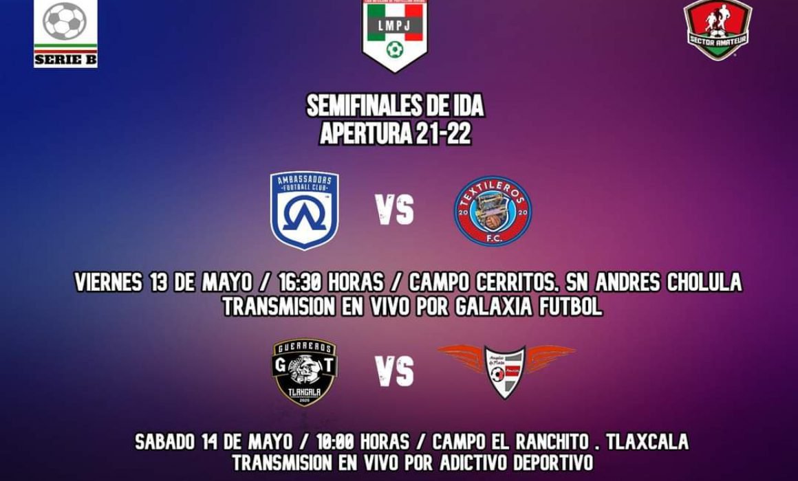 Buscan equipos tlaxcaltecas boleto a final de Liga Proyección Juvenil