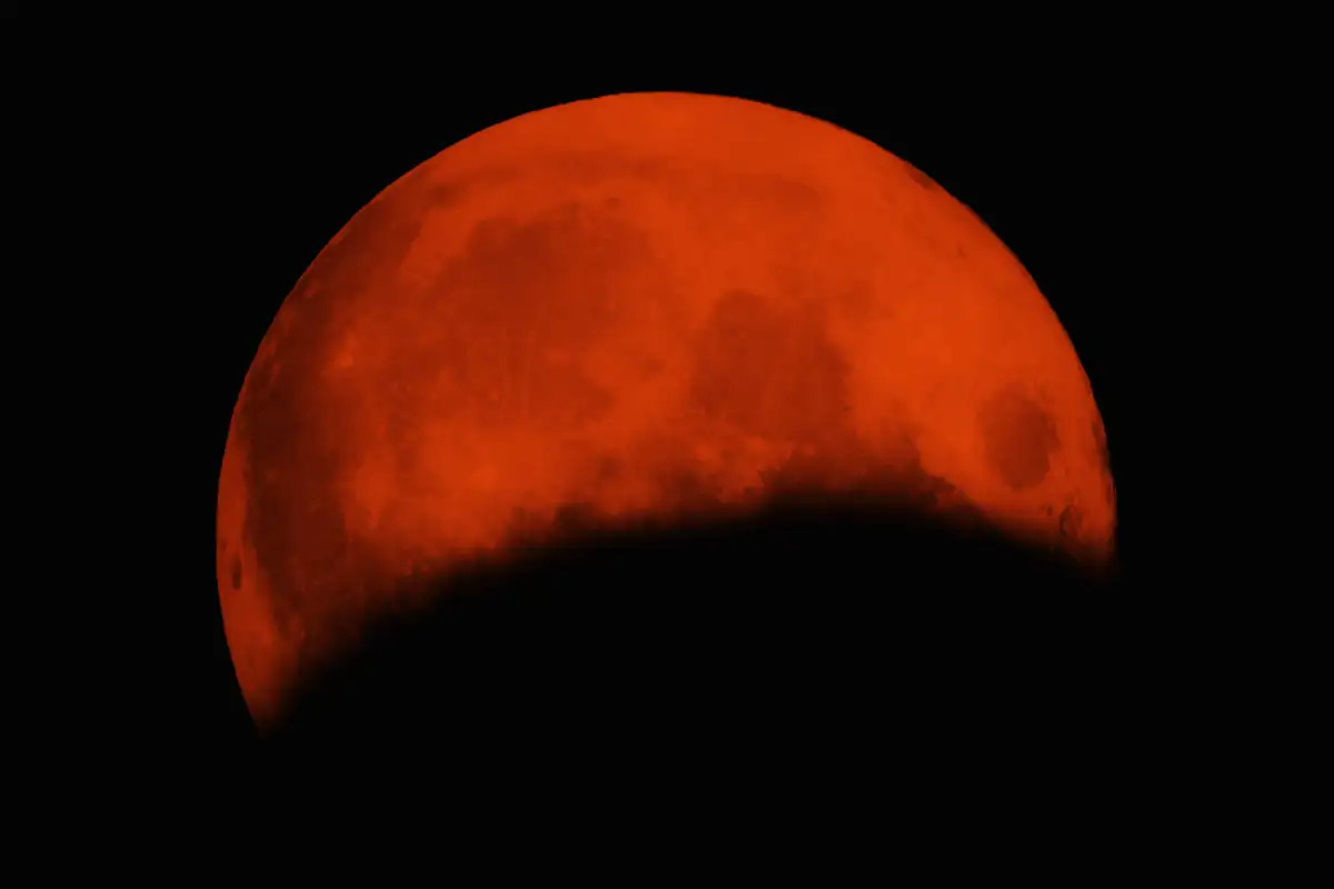Este domingo 15 de mayo habrá eclipse lunar, iniciará a las 20:30 horas