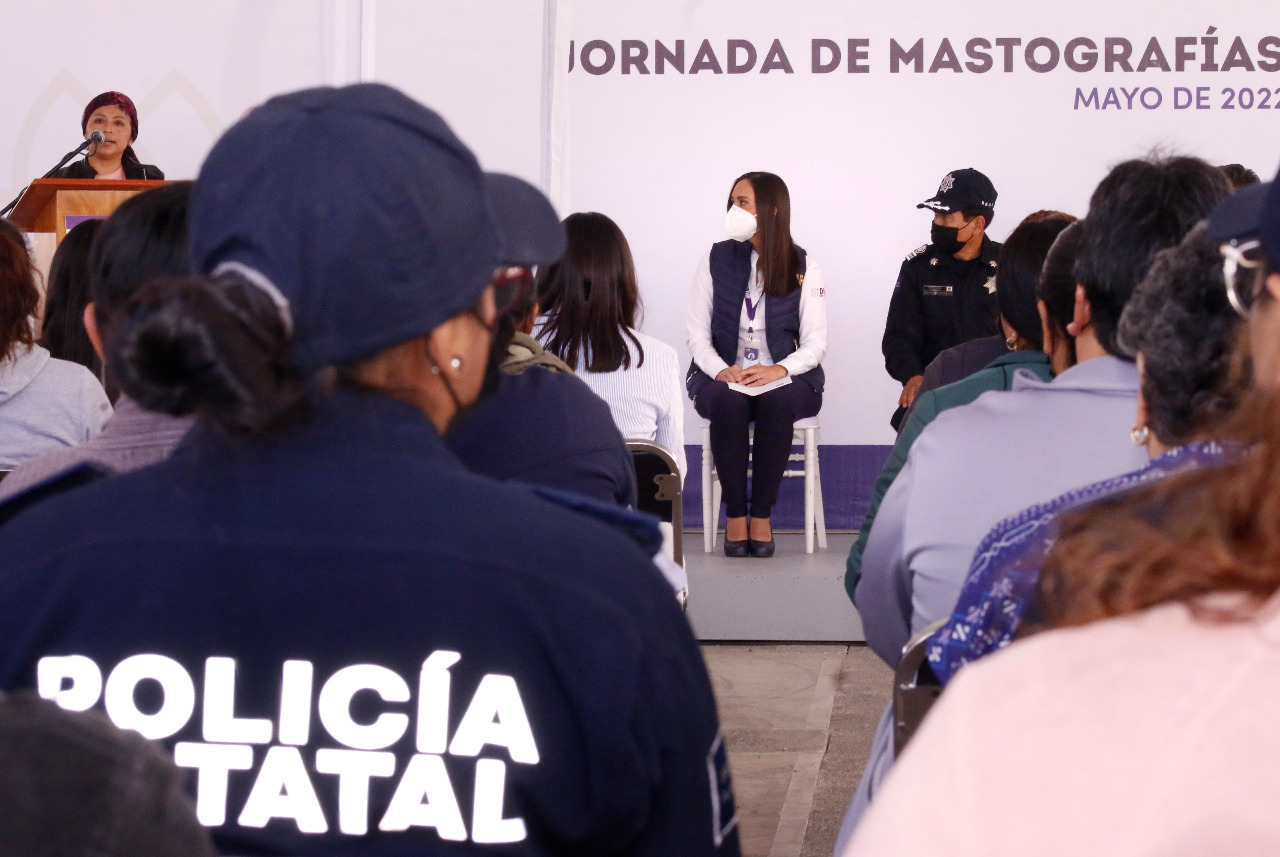 SEDIF, SESA y SSC realizan jornada de mastografías para mujeres policías
