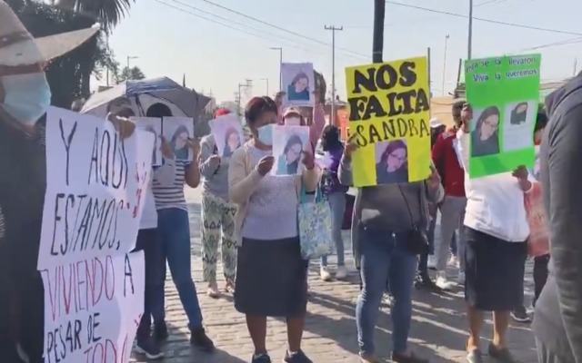 Familiares de Sandra Elizabeth, desaparecida en Amozoc, piden agilizar su búsqueda