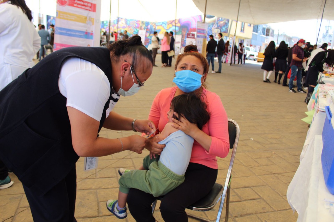 SESA, IMSS e ISSSTE aplicarán esquemas completos de vacunación a infantes durante jornada nacional de salud