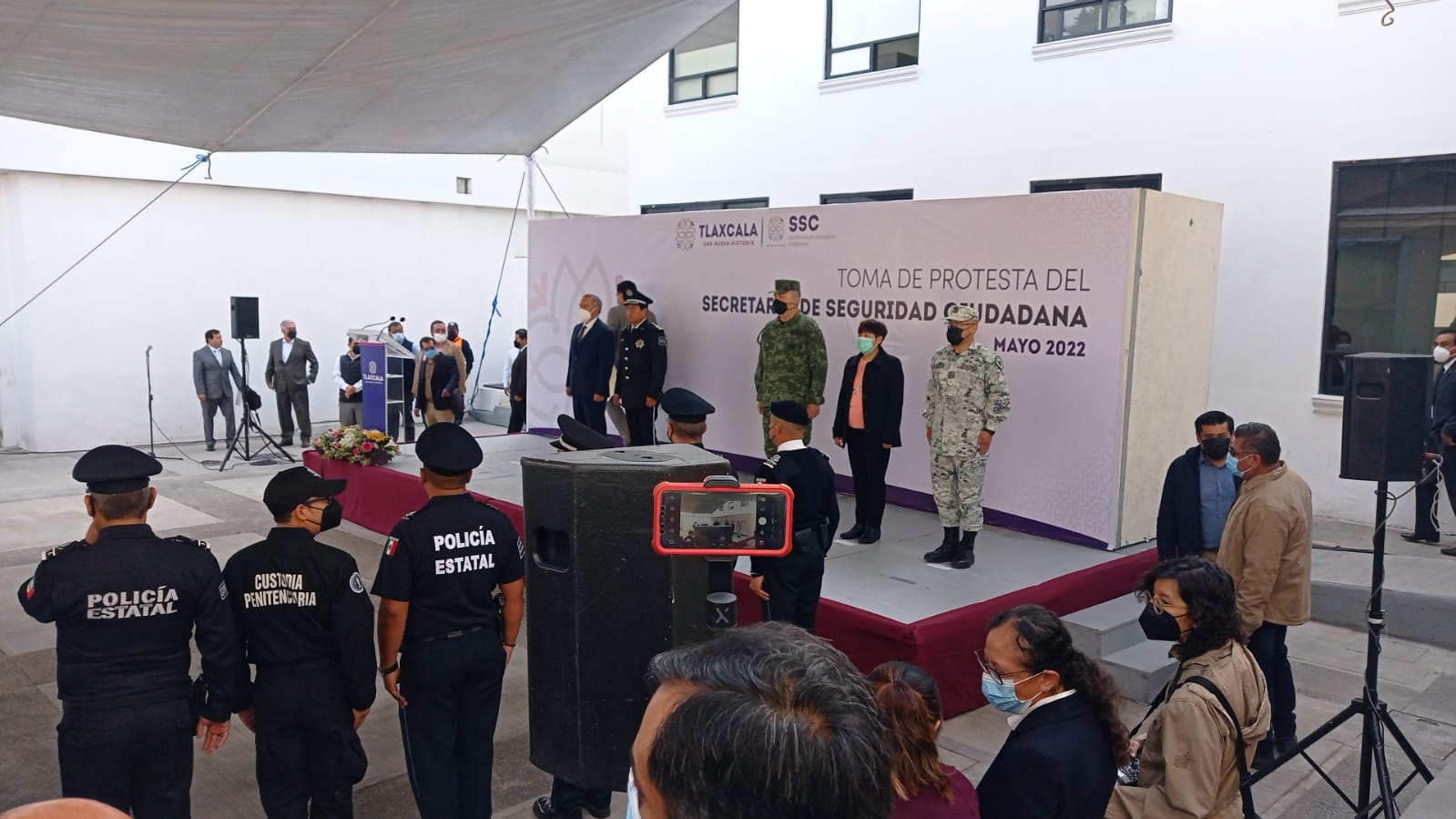 Tiene Tlaxcala nuevo secretario de seguridad, Gobernadora deposita confianza