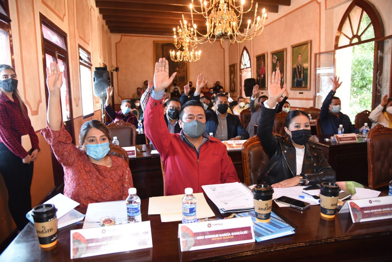 Aprueba Cabildo de Tlaxcala convocatoria para renovación de la comisión de agua potable y alcantarillado de Ocotlán