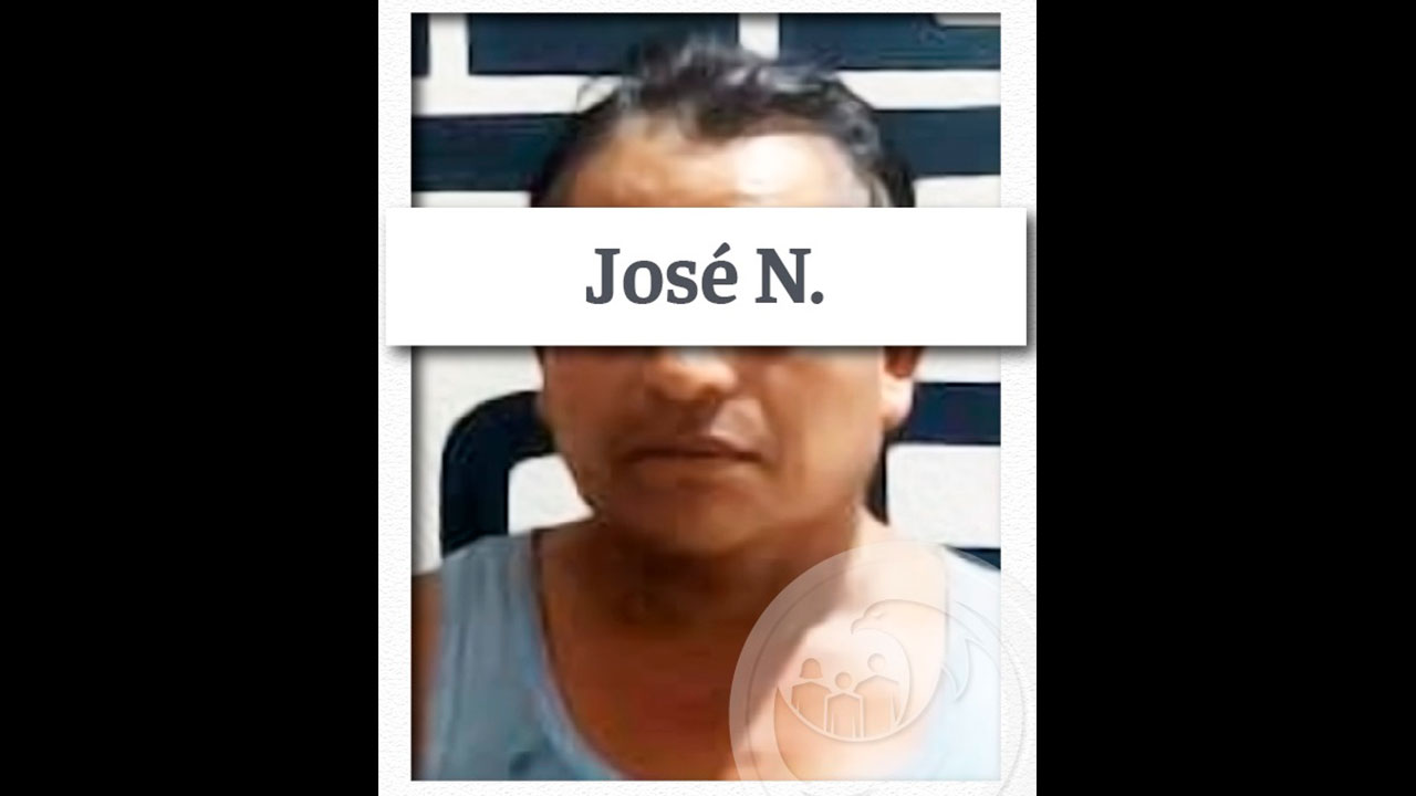 Arrestan a José N. alias “Pancho Pasión” presunto responsable de violar a hombre de 26 años